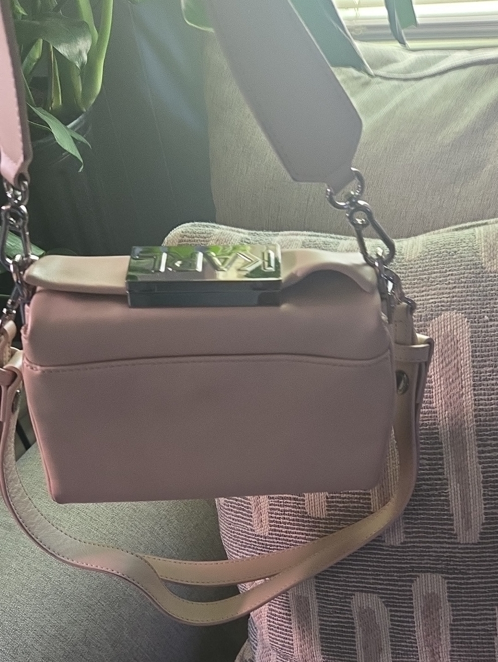 EUC KARL BEIGE Leather Bag 🤩 - Picture 6 of 14